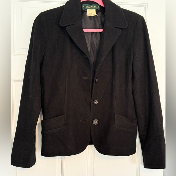 Harve Benard Jackets & Blazers - Harve Benard Wool Classic Black Women's Blazer